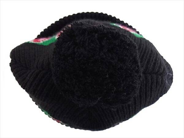 Supreme シュプリーム 94 Leaf Beanie リーフ ビーニー ニット キャップ メンズ 帽子 黒 黒【中古】