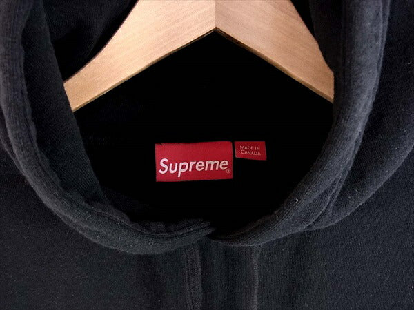 Supreme シュプリーム 20SS RESTLESS YOUTH Hooded Sweatshirt レストレス ユース フーディー パーカー 黒 黒 S【美品】【中古】