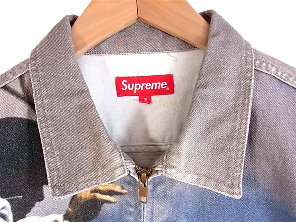 Supreme シュプリーム 17SS Cowboy Denim Work Jacket 転写 カウボーイ ワーク デニム ジャケット マルチカラー系 マルチカラー系 S【中古】