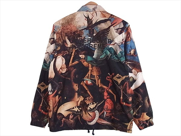 Supreme シュプリーム × アンダーカバー UNDERCOVER 16AW Coaches Jacket 総柄 コーチ ジャケット マルチカラー系 マルチカラー系 S【中古】