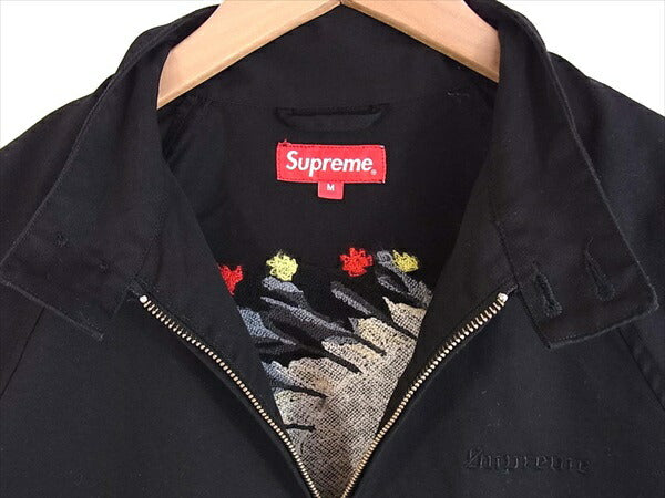 Supreme シュプリーム Chief Harrington Jacket インディアン ジャケット 黒 M【新古品】【未使用】【中古】