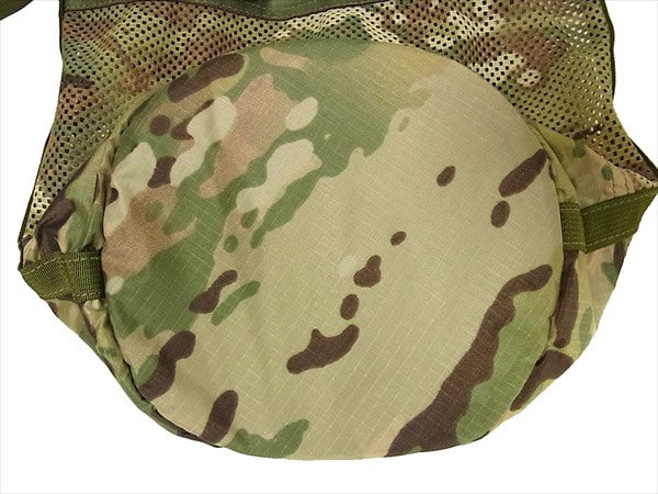 BRIEFING ブリーフィング × OMEGA DRAWSTRING SHOULDER CAMO BRL495219 オメガ ドローストリング ショルダー バッグ ショルダーバッグ  グリーン系【極上美品】【中古】