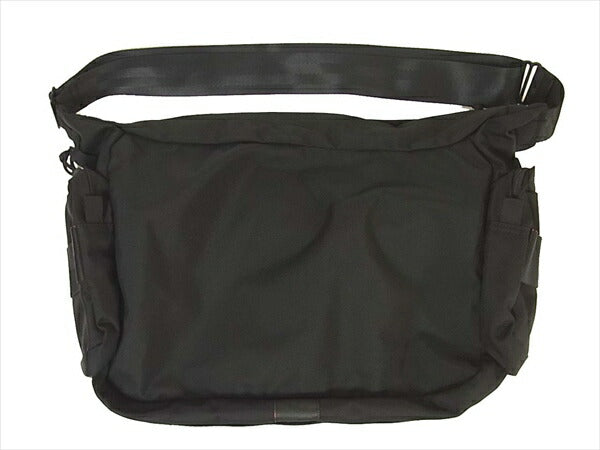 BRIEFING ブリーフィング COURIER PRO BRF147219 バリスティック ナイロン ショルダー バッグ ブラック系【極上美品】【中古】