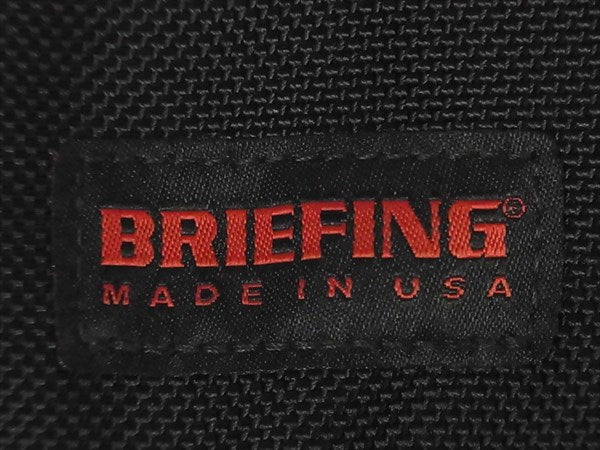 BRIEFING ブリーフィング BRM183106 HUGGER ハガー バッグパック リュック ブラック系【極上美品】【中古】