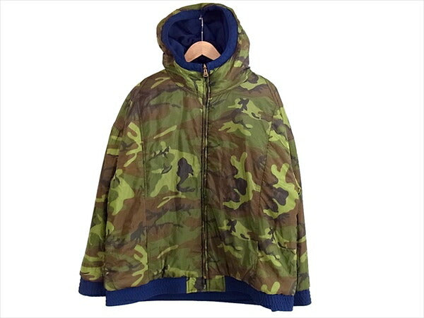 TENDERLOIN テンダーロイン T-REVERSIBLE HOODED JKT リバーシブル ジャケット ネイビー系 ネイビー系 L【中古】