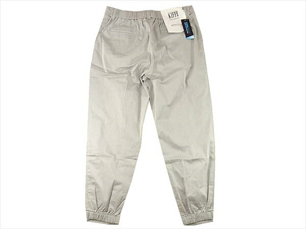 KIFFE Semi Loose Pants GREY シンプル コットン ポリエステル パンツ グレー系 M【極上美品】【中古】