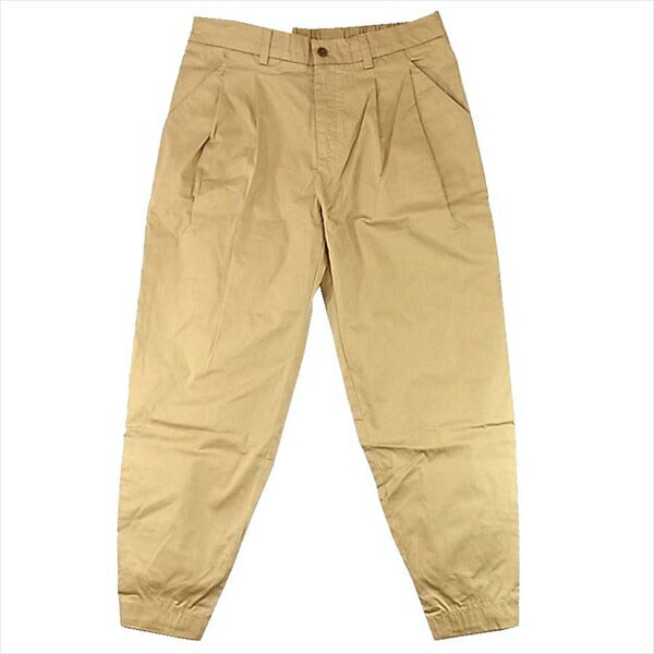 キッフェ Semi Loose Pants BEIGE シンプル コットン ポリエステル パンツ ベージュ系 S【極上美品】【中古】