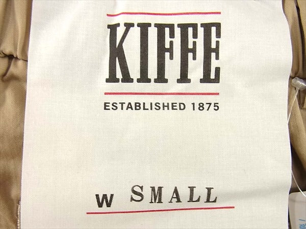 キッフェ Semi Loose Pants BEIGE シンプル コットン ポリエステル パンツ ベージュ系 S【極上美品】【中古】