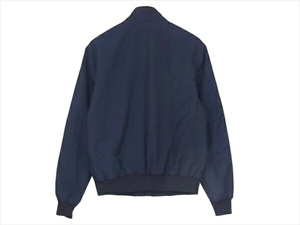 POLO RALPH LAUREN ポロ・ラルフローレン 国内正規品 裏地 チェック ナイロン ブルゾン  ネイビー系 SP【中古】