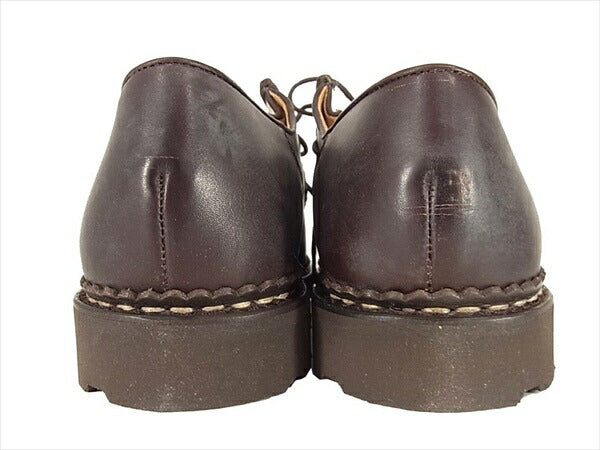 Paraboot パラブーツ michael polis caf? ミカエル 715722 ファー シューズ ブラウン系 43【極上美品】【中古】