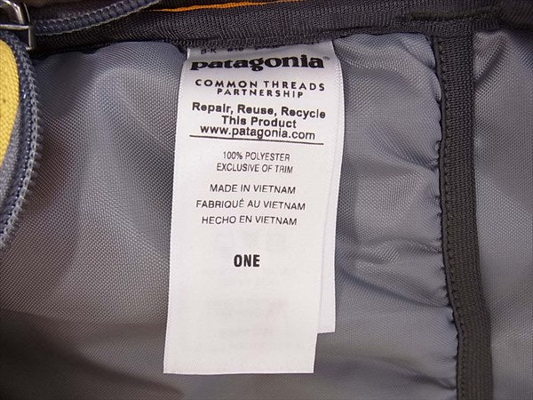 patagonia パタゴニア 4802 Ironwood Backpack  アイアンウッド バックパック リュック イエロー系【美品】【中古】