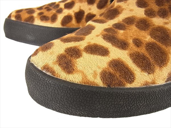 HYSTERIC GLAMOUR ヒステリックグラマー レオパード ハラコ ハイヒール スリッポン レディース ヒール ブラウン系 ブラウン系 7.5【中古】