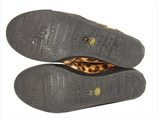 HYSTERIC GLAMOUR ヒステリックグラマー レオパード ハラコ ハイヒール スリッポン レディース ヒール ブラウン系 ブラウン系 7.5【中古】