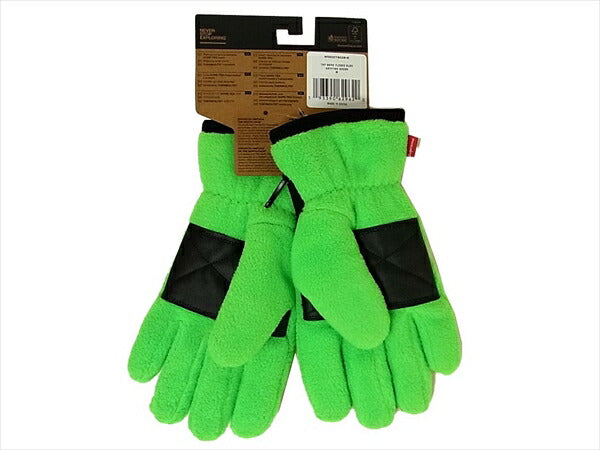 Supreme シュプリーム ザ ノースフェイス The North Face 国威内正規品 20SS NM619641 RTG Fleece Glove フリース 手袋 グローブ グリーン系 M【新古品】【未使用】【中古】