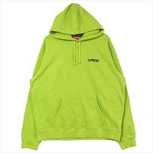 Supreme シュプリーム 20SS RESTLESS YOUTH Hooded Sweatshirt プルオーバーパーカー プルオーバー パーカー ライトグリーン系 XL【新古品】【未使用】【中古】