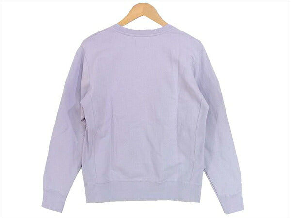 PIGALLE ピガール ロゴプリント クルーネック スエット コットン スウェット パープル系 S【美品】【中古】