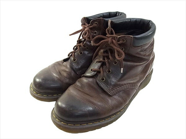 Dr.Martens ドクターマーチン 6ホール マウンテン ブーツ ブラウン系 26~27cm程度【中古】