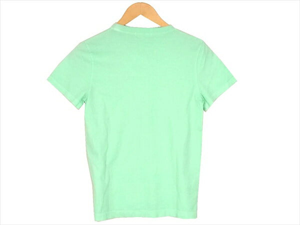 PLEATS PLEASE プリーツプリーズ イッセイミヤケ 訳難有 裾プリント 半袖 レディース Tシャツ ライトグリーン系 ライトグリーン系 3【美品】【中古】