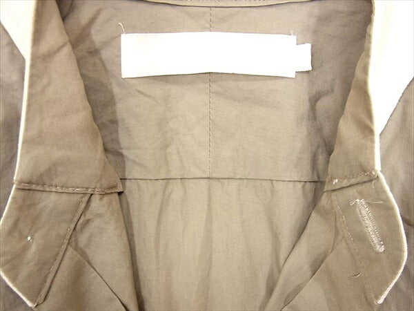 ETHOSENS エトセンス フェイクカラー 切替 ポケット ロングスリーブ バイカラー 長袖シャツ グレー系 グレー系 １【中古】