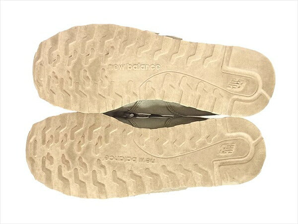 NEW BALANCE ニューバランス WL373WTA ロゴ スエード ローカット スニーカー グレー系 グレー系 US7.5【中古】