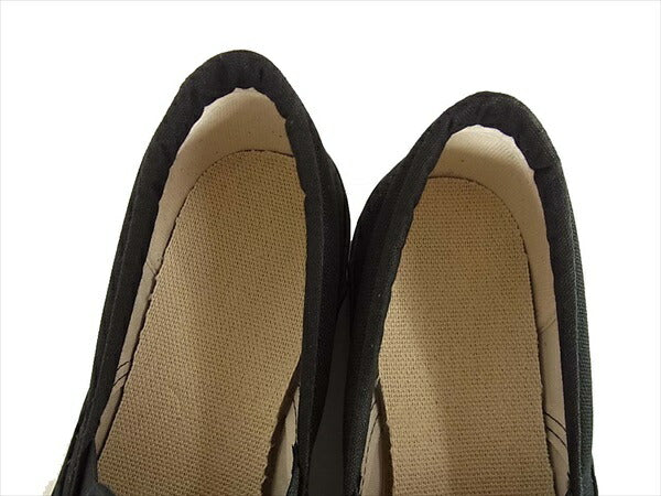 トーストフットアンドアイギア SOY mmj002 スリッポン 黒系 US7 1/2【新古品】【未使用】【中古】