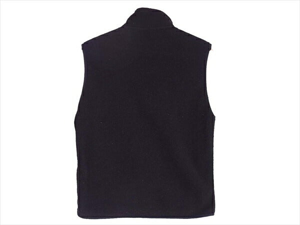 patagonia パタゴニア 25182 USA製 99年 SYNCHILLA FLEECE VEST シンチラフリース ベスト ジレ 黒系 黒系 S【中古】