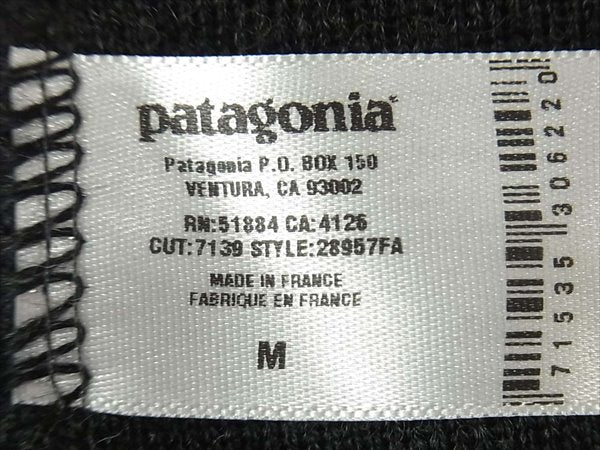 patagonia パタゴニア 28957FA ボンボン ニット ビーニー ニットキャップ ダークグレー系 ダークグレー系 M【中古】