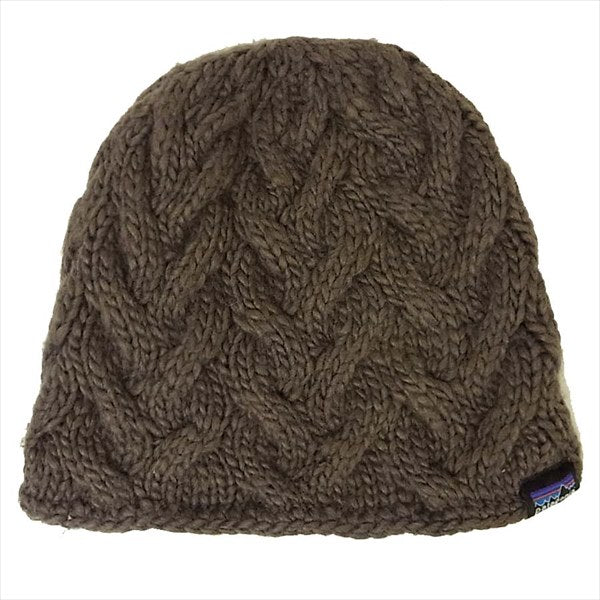patagonia パタゴニア 28910F8 ニット キャップ ニットキャップ ブラウン系  ブラウン系【中古】