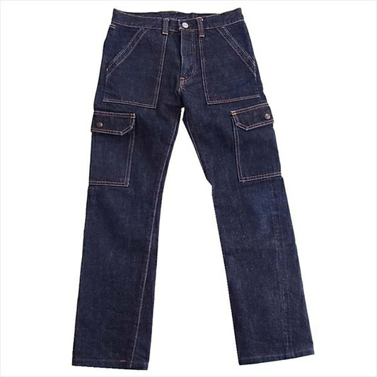 R.J.B アールジェイビー フラットヘッド デニム ブッシュ パンツ デニム パンツ インディゴブルー系 インディゴブルー系 26【中古】