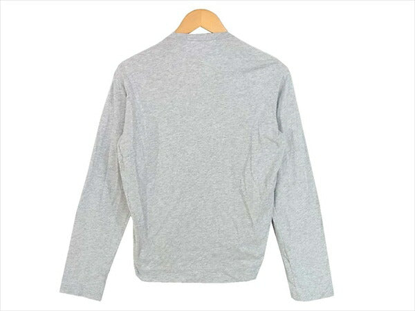 COMME des GARCONS コムデギャルソン S19506 ニット ドッキング 切替 長袖 日本製 カットソー グレー系 グレー系 M【中古】