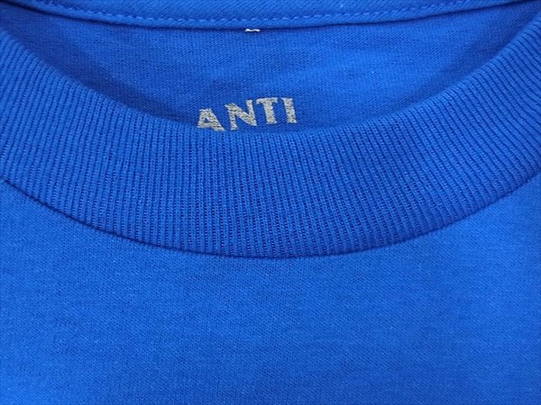 アンチソーシャルソーシャルクラブ プリント 半袖 Tシャツ ブルー系  ブルー系 Ｓ【美品】【中古】