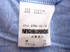 NEIGHBORHOOD ネイバーフッド ATNH-CS-16 BITE by Hoods リンガー メンズ Tシャツ 青系 青系 S【中古】