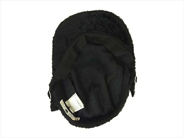 WTAPS ダブルタップス 111RPDT-HT04 WALES CAP.RACO.FUR パイル ファー キャップ ブラック系 M【中古】