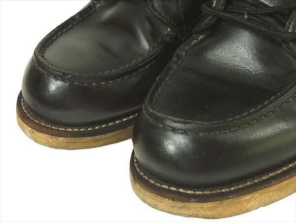 RED WING レッドウィング 8179 刺繍羽 モックトゥ ブーツ モックトゥブーツ ブラック系 実寸26cm程度 ブラック系 実寸26cm程度【中古】