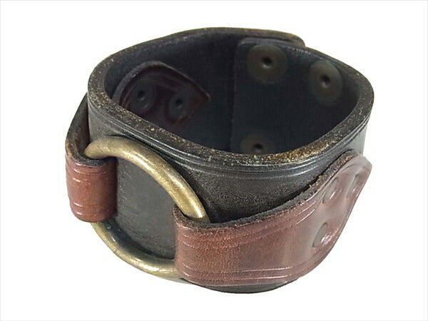 DSQUARED2 ディースクエアード レザー リング バングル イタリア製