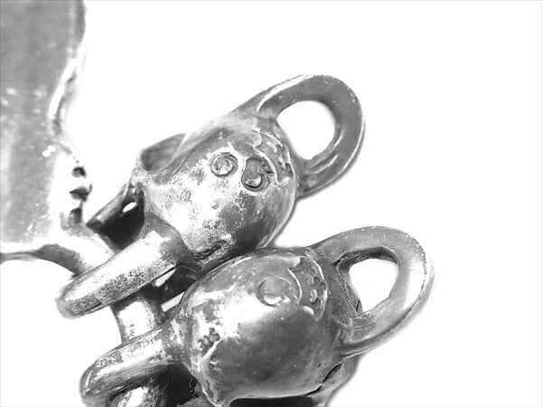 GABOR ガボール 生前 Gaboratory Old 2 skull w/Dagger w/skull オールド 2スカル w/ ダガー ウィズ スカル ペンダントトップ シルバー シルバー【中古】