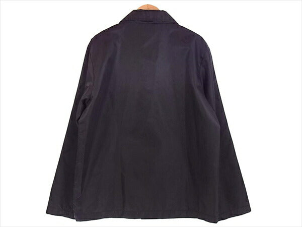 BEN DAVIS ベンデイビス ナイロン コーチ メンズ ロゴ 刺繍 ジャケット 黒系 黒系 M【美品】【中古】