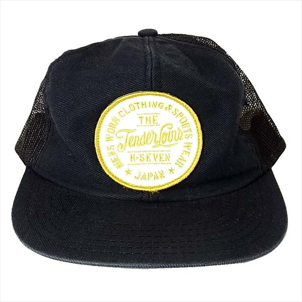 TENDERLOIN テンダーロイン T-TRUCKER CAP MESH メッシュ ワッペン キャップ ダークネイビー系  ダークネイビー系【中古】