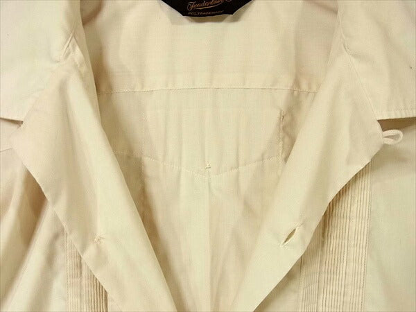 TENDERLOIN テンダーロイン T-GUAYABERA SHT L/S 長袖 キューバ シャツ 長袖シャツ ベージュ系 ベージュ系 M【中古】
