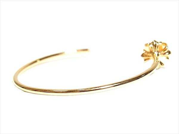 CHROME HEARTS クロムハーツ（原本無） 22K HOOP CH PLS CH プラス フープ ゴールド ピアス ゴールド系【美品】【中古】