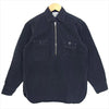 JOE McCOY ジョーマッコイ 8hour union ハーフジップ プルオーバー ワークシャツ ダークネイビー系 14【中古】