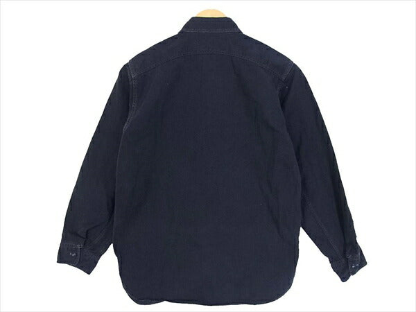 JOE McCOY ジョーマッコイ 8hour union ハーフジップ プルオーバー ワークシャツ ダークネイビー系 14【中古】