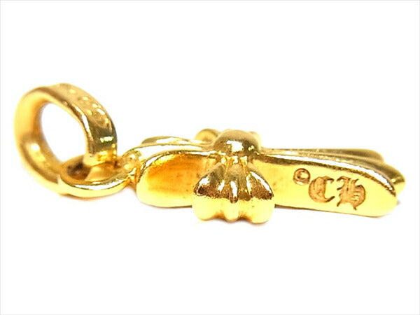 CHROME HEARTS クロムハーツ（原本無） 22K CRS BBYFAT P DMND ベビーファット PAVE パヴェ ダイヤ チャーム ペンダントトップ ゴールド系【中古】