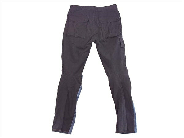 HYSTERIC GLAMOUR ヒステリックグラマー 02173AP16 USED加工 デニム パンツ  インディゴブルー×黒 29【中古】