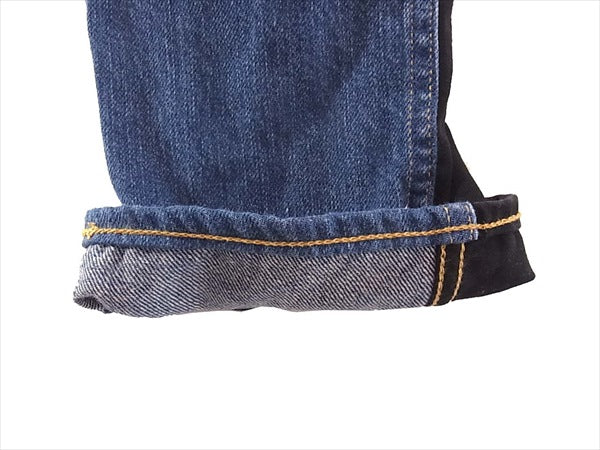 HYSTERIC GLAMOUR ヒステリックグラマー 02173AP16 USED加工 デニム パンツ  インディゴブルー×黒 29【中古】
