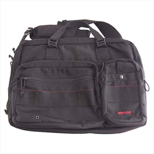 BRIEFING ブリーフィング USA製 2WAY ショルダー ブリーフケース ビジネスバッグ 黒【中古】