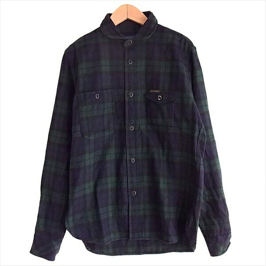 HYSTERIC GLAMOUR ヒステリックグラマー ペンドルトン PENDLETON 0223AH10 ウール チェック 長袖シャツ 紺×緑 M【中古】