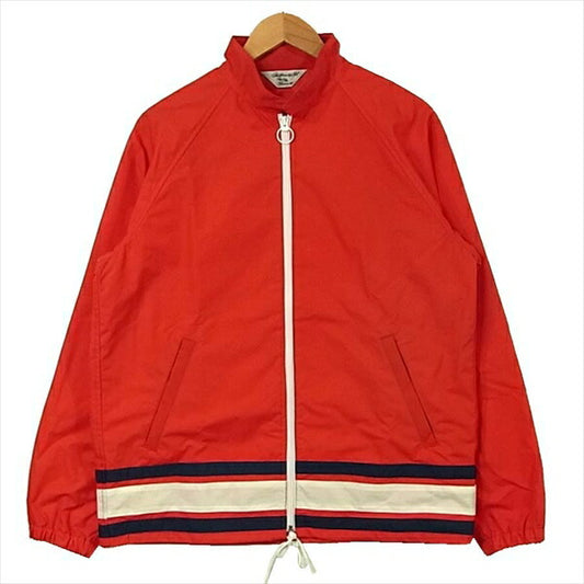 ANDFAMILYS アンドファミリー ジップジャケット ナイロン ジップ ジャケット レッド系 L【美品】【中古】