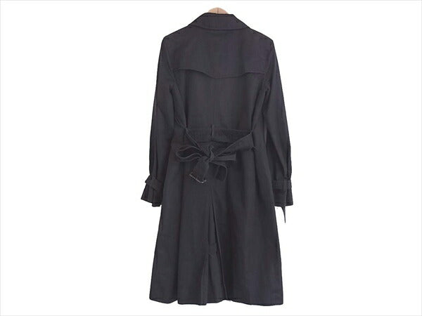 OLD ENGLAND オールドイングランド ウール ライナー レディース トレンチコート 黒系 36【中古】