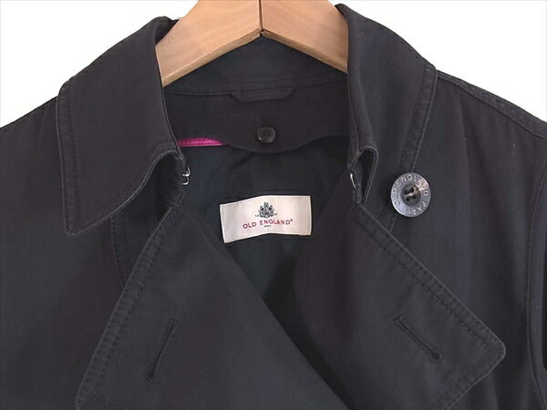 OLD ENGLAND オールドイングランド ウール ライナー レディース トレンチコート 黒系 36【中古】